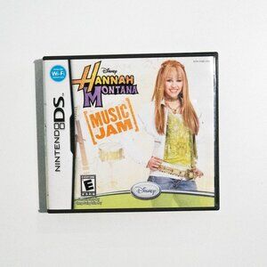 Disney Hannah Montana Music Jam Nintendo DS Game Cartridge & Case